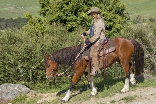 1 horse & rider Tommy Weera farm
